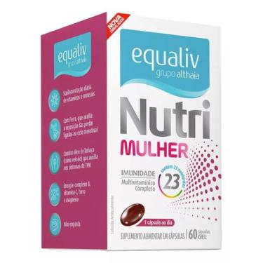 Imagem de Suplemento Multivitamínico Nutri Mulher 60 Cps - Equaliv - Equaliv Pha