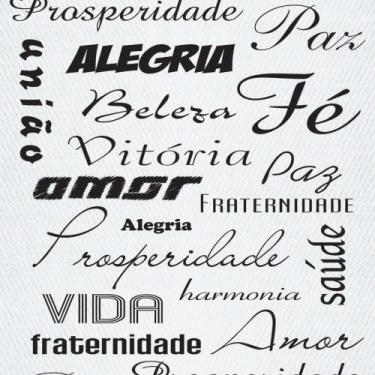 Imagem de Papel de Parede Adesivo Autocolante Vinil Casual Palavras Frase Amor C