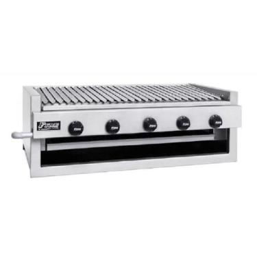 Imagem de Chapa Grelha Char Broiler Fire Gg110 a Gás de 110x60cm