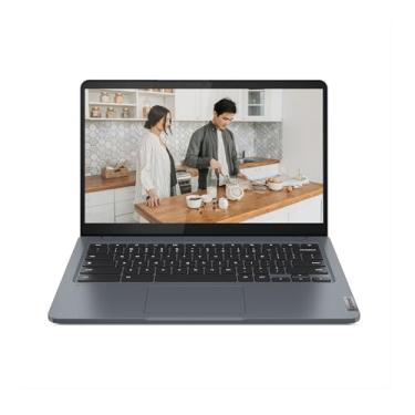 Imagem de Lenovo Slim 3i Chromebook Plus - Laptop Essential - Chrome OS - Tela FHD de 14 polegadas - 8 GB de memória - Armazenamento de 256 GB - Intel Core i3-N305 - Cinza tempestade