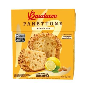 Imagem de Panettone Bauducco Speciale Uvas Brancas e Limão Siciliano 500g