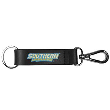 Imagem de Siskiyou Sports Chaveiro NCAA Southern University Jaguars com alça preta, tamanho único, cores do time