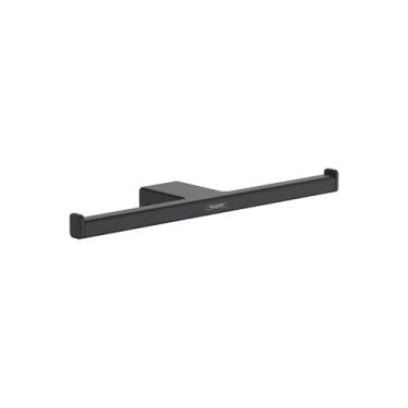 Imagem de hansgrohe Suporte duplo para papel higiênico AddStoris 41748670, preto fosco