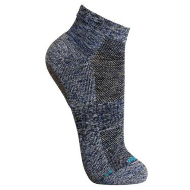 Imagem de Meia Lupo Cano Curto Antiderrapante Pilates 3310-003, Anil, 33-36