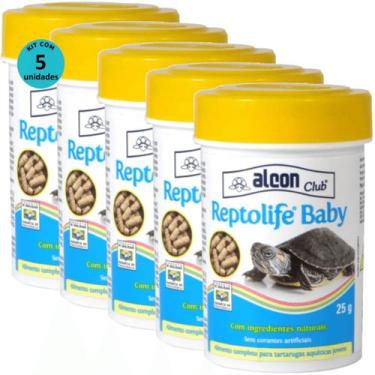 Imagem de Alcon Club Reptolife Baby 25g Kit Com 5
