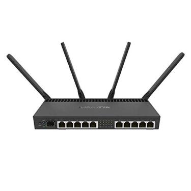 Imagem de Roteador de porta MikroTik RB4011iGS+5HacQ2HnD-IN potente de 10 x Gigabit com CPU Quad-core 1,4 GHz