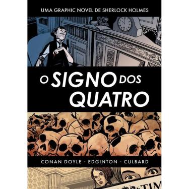 Imagem de Sherlock Holmes: O signo dos Quatro: HQ Inédita - Acompanha Cards e Marcador
