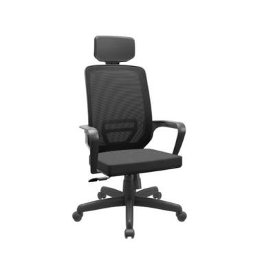 Imagem de Cadeira de Escritório Presidente Digitador para Trabalho Giratória Hom