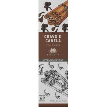 Imagem de Incenso Nirvana - Linha Tradicional - Cravo e Canela