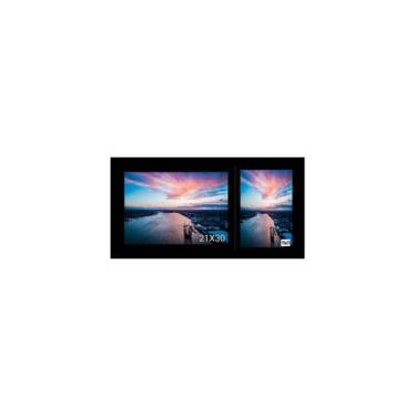 Imagem de Painel para 1 Foto 15x21 A5 e um diploma 21x30 A4 com acetato moldura 