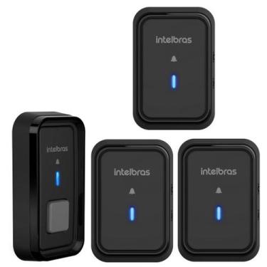 Imagem de Campainha sem fio CIB 101 Com 3 Modulos Internos Intelbras