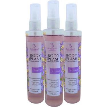 Imagem de Kit 3 Body Splash Desodorante Colônia Ameixa 130ml - Bio Instinto