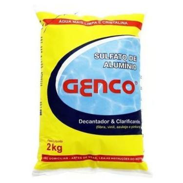 Imagem de Sulfato De Alumínio Genco Decanta E Clarifica Água Piscinas