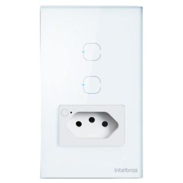 Imagem de Tomada Inteligente Wi-Fi ETS 2002 Branco - Intelbras