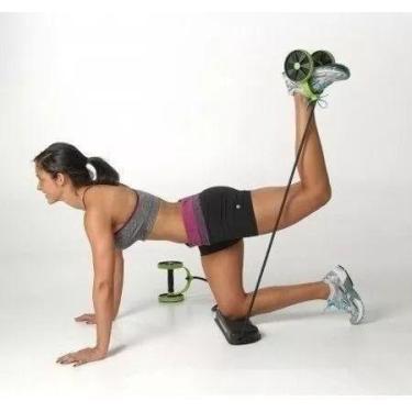 Imagem de Elastico Roda Exercicio Abdominal Revoflex Xtreme Original - Mrvendas