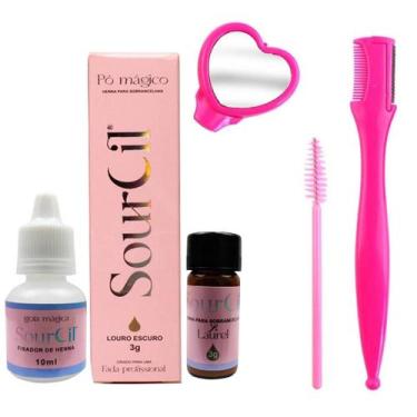 Imagem de Henna Para Sobrancelhas Sourcil Designer Profissional Kit Designer Nav