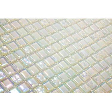 Imagem de Pastilha de Vidro 30x30 com Pedras Naturais e Metais Cristal Fit - Tro