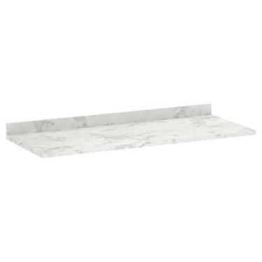 Imagem de Tampo Para Balcão 120Cm Em Mdp 25Mm Marmore Bp - LUCIANE
