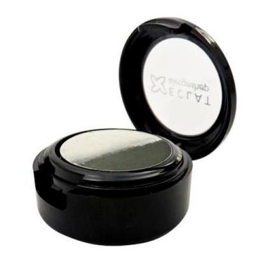 Imagem de Sombra Compacta Duo Eclat Cor 01B Branco e Grafite Alergoshop 1,4g 