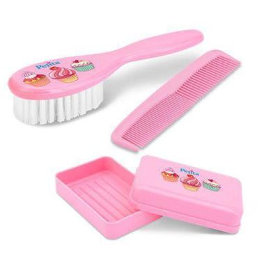 Imagem de Kit para banho petita color - rosa