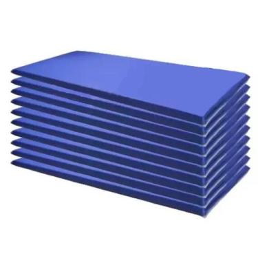 Imagem de Kit 10 Colchonetes Academia Tapete Yoga Colchão Espuma Top - For Train