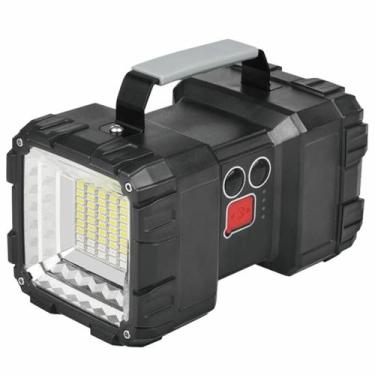 Imagem de Lanterna Holofote Monster Double Head Recarregável via USB Camping Pes