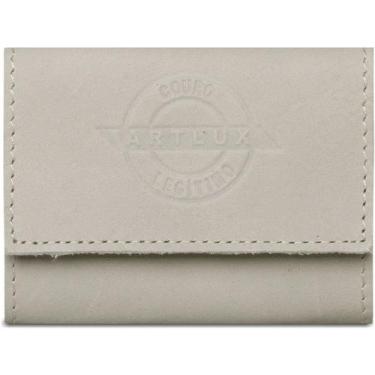 Imagem de Mini Carteira de Couro Artlux 567, Offwhite