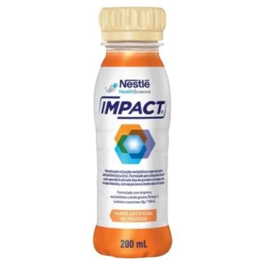 Imagem de Impact Imunonutrição Sabor Pêssego 200ml - Kit com 6 - Nestle