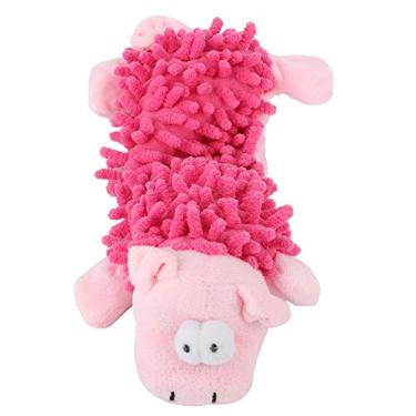 Imagem de Brinquedo de Pelúcia Pequeno Bonito para Cães e Gatos Com Dispositivo de Som para Morder e Limpar Os Dentes, Marrom, Amarelo, Branco, Rosa para Animais de Estimação, Cachorro e