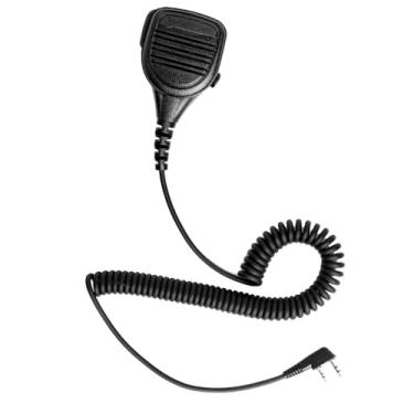 Imagem de Microfone de alto-falante compatível com rádios Kenwood BTECH Retevis Samcom e rádios Baofeng BF-F8HP BF-F9 UV-82 UV-82HP UV-82C UV-5R UV-5R5 UV-5RA UV-5RE UV-5X3, microfone walkie talkie com cabo