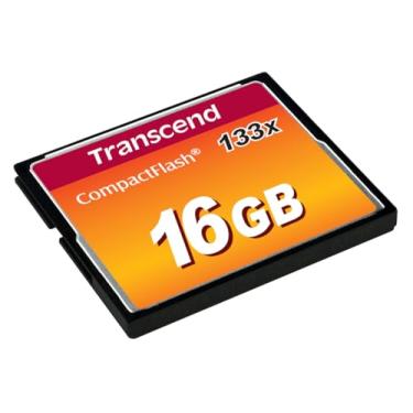 Imagem de Transcend Cartão de memória CompactFlash de 16 GB 133X (TS16GCF133)