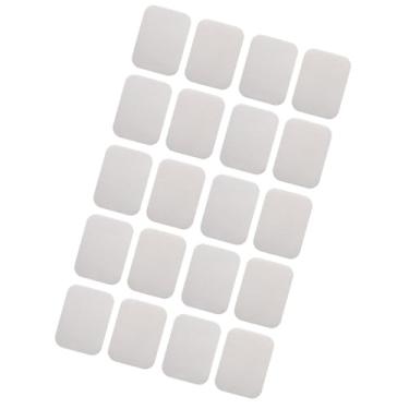 Imagem de Generic 10 pares de tiras de com fita adesiva dupla face antiderrapante para montagem em tapetes, móveis de tecido, sala de estar