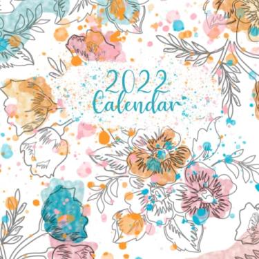 Imagem de RARE AURORA - MONTHLY FLORAL CALENDAR 2022 WITH BEUATIFUL FLOWERS (12 MONTHS)