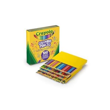 Imagem de Crayola Colored Pencils Adult Coloring Set, Gift, 100 Count