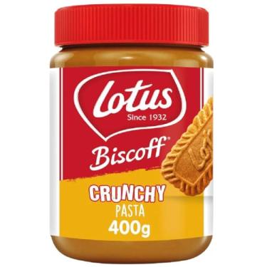 Imagem de Pasta de Speculoos Crunchy Biscoff Lotus 400g - Creme crocante de biscoito de especiarias