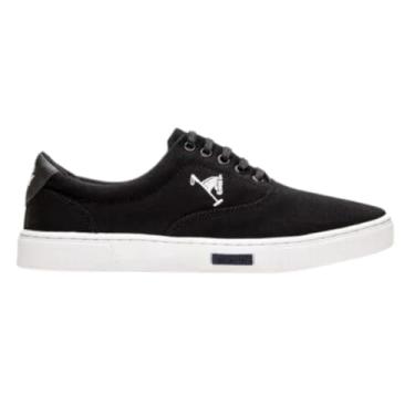 Imagem de Tenis Masculino Sapatenis Polo Joy Confortavel Casual Preto (Preto/Branco, BR, Adulto, Numérico, 43)
