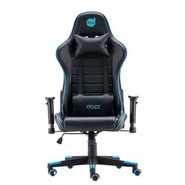 Imagem de Cadeira Gamer Dazz Prime X V2 Preto Azul Almofada P/ Lombar