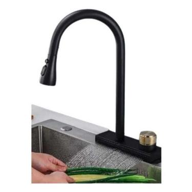 Imagem de Torneira Cozinha Gourmet Luxo Cascata Monocomando Misturador - Fast Me