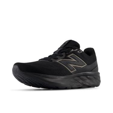 Imagem de New Balance Fresh Foam 520 V9 Tênis de corrida feminino, Preto/Preto/Preto Metálico, 7.5 Wide