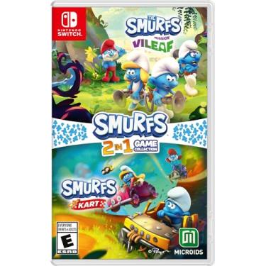 Imagem de Smurfs 2-In-1 Game Collection: The Smurfs Mission Vileaf And Smurfs Kart