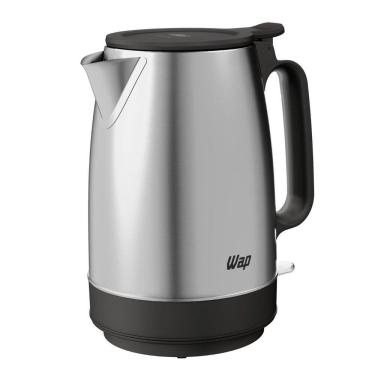 Imagem de Chaleira Elétrica Wap 1200W WCE2 Portátil Aço Inox 1,7L 127V