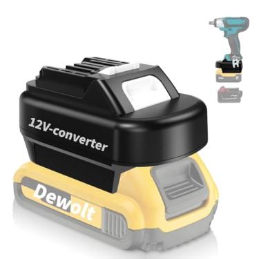 Imagem de Adaptador de bateria para ferramentas elétricas sem fio Makita 10,8V12V, adaptador compatível com Milwaukee 18V M18 para Dewalt 20V bateria de íon de lítio para bateria Makita12V BL1016 BL1020B