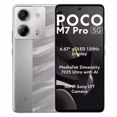 Imagem de Xiaomi Poco M7 Pro 5G 128/6GB - Lunar + FONE SEM FIO