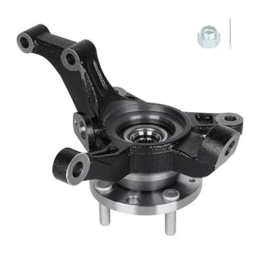 Imagem de Junta de direção dianteira esquerda e conjunto de cubo de rolamento de roda apto para Chevrolet Aveo 2004-2011, para Chevrolet Aveo5 2007-2011, para Pontiac G3 2009-2010, substituição para 96535190