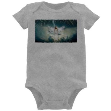 Imagem de Body Bebê Anjo do tempo - Foca na Moda, Cinza, M