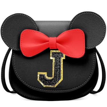 Imagem de OYLOLA Presentes de aniversário para meninas de 3, 4, 5, 6, 7 e 8 anos, bolsa infantil para meninas pequenas, presente para meninas, Preto