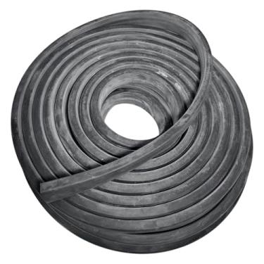 Imagem de Borracha Perfil Esponjoso Macio Vedação 38x19mm - 25 Metros Borrachas Londrina