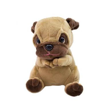 Imagem de Cachorro Pug 18cm Pelúcia - Fofy