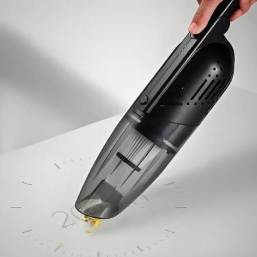 Imagem de Aspirador de Pó Sem Fio Portátil para Limpeza Eficiente, Praticidade e Conforto na Higienização de Ambientes, Superfícies e Cantos de Difícil Acesso