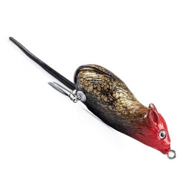 Imagem de Isca Artificial Soft Super Mouse Pesca Maruri 7cm 22g Cor 06